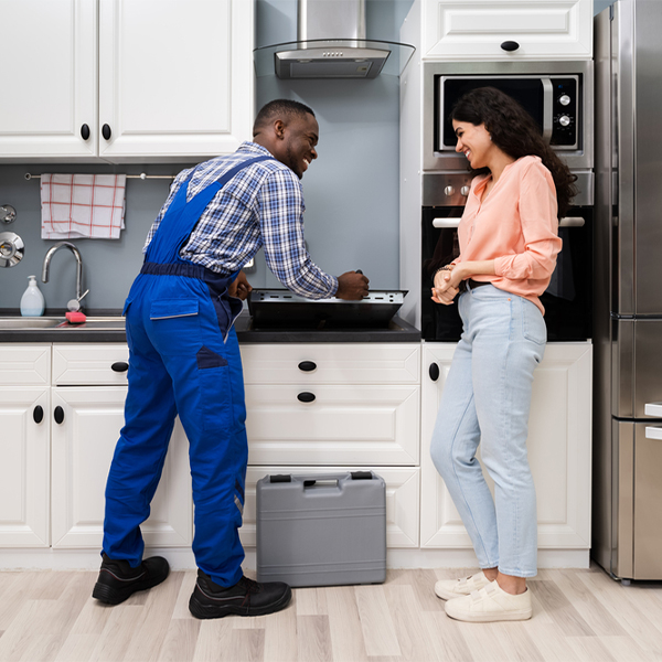 can you provide an estimate for cooktop repair before beginning any work in Rockefeller Pennsylvania